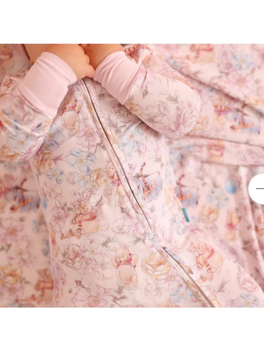 Posh Peanut Pink Winnie the Pooh Floral convertible one piece - Picture 5 of 17